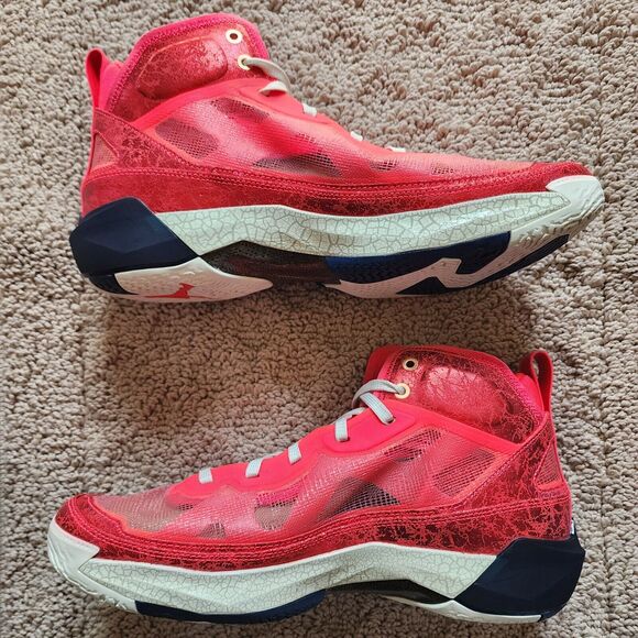 Air Jordan 37 x Rui Hachimura Siren Red Brand New Sz 14 - Picture 3 of 11